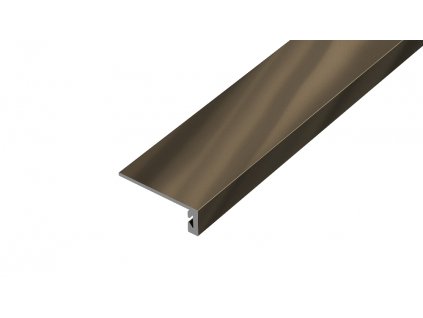 ACARA AP26/1 ukončovací lišta samolepící, hliník elox bronz, 8 mm, 0,9 m APAAE 80-B-SK/0,9