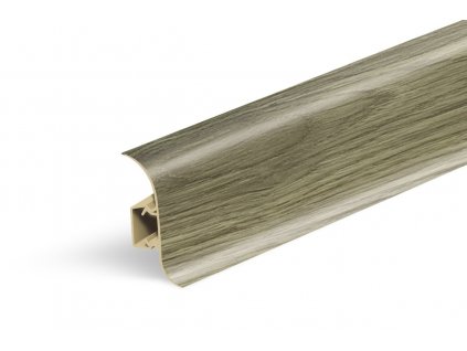 SALAG AP28 soklová lišta NGF56, PVC dub šedý, 56 mm, 2,5 m