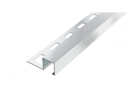 ACARA SP8 ukončovací lišta Q, čtvercová, pravidelná, hliník, 11 mm, 2,5 m AACA 110