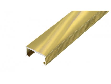ACARA DL2 listela široká, hliník elox zlato, 25 mm, 2,5 m