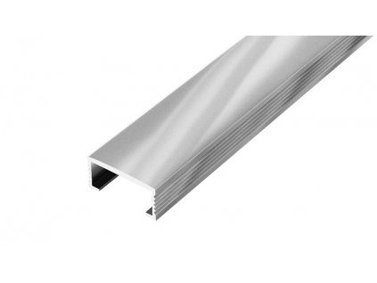 dl2 listela siroka hlinik elox stribro lesk 25 mm 2 5 m