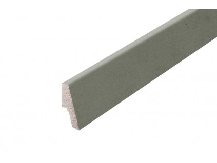 ACARA AP34 soklová lišta TYP 13, MDF + fólie Cement light grey, 40 mm, 18 mm, 2,7 m