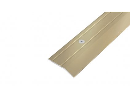 ACARA AP43 nájezdová lišta vrtaná, hliník elox champagne, 3,5 mm, 0,9 m AANAE B350-C/0,9