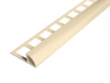 ACARA SP14/4 ukončovací lišta C, PREMIUM, hliník RAL1015, 12,5 mm, 3 m AAOE 125/3/RAL1015