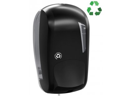 MARPLAST SKIN dávkovač tekutého mýdla 1000ml, ABS, černá mat A91123BM