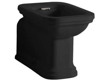 Kerasan WALDORF bidet stojící 37x65cm, černá mat 4120K7
