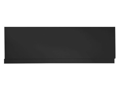 Polysan PLAIN NIKA panel 150x59cm, černá mat 72496.21