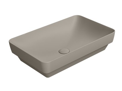 GSI PURA keramické umyvadlo na desku 60x38cm, tortora mat 883705