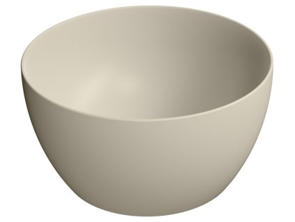 GSI PURA keramické umyvadlo na desku vysoké, průměr 42cm, creta mat 885208