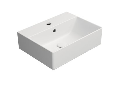 GSI KUBE X keramické umyvadlo 45x35cm, bílá mat 9485109