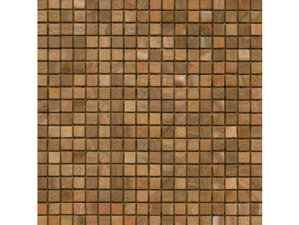 Premium Mosaic Stone Kamenná mozaika Premium Mosaic Stone oranžová 30x30 cm mat STMOS15ORW
