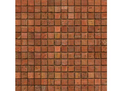 Premium Mosaic Stone Kamenná mozaika Premium Mosaic Stone červená 30x30 cm mat STMOS20REW