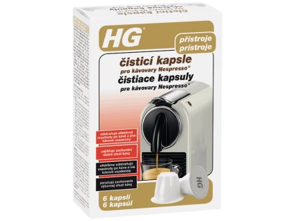 HG HG čisticí kapsle pro kávovary Nespresso® HGKPKN