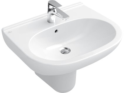 Villeroy & Boch Umyvadlo Villeroy & Boch O.Novo 55x45 cm otvor pro baterii uprostřed 51605501