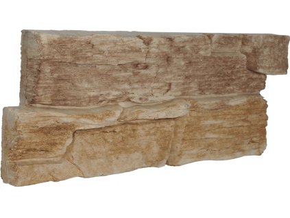 Vaspo Obklad Vaspo břidlice hradní béžovohnědá 14,5x37 cm reliéfní V52302