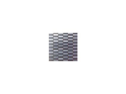 Premium Mosaic Premium Mosaic mozaika černá nerezová 29,8x30,4 cm MOS4815MIXBK
