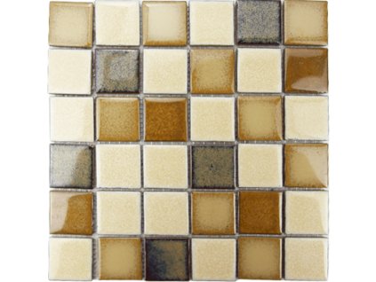 Premium Mosaic Keramická mozaika Premium Mosaic béžová 30x30 cm lesk MOS48MIX2