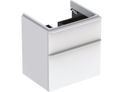Geberit Koupelnová skříňka pod umyvadlo Geberit Smyle Square 58,4x62x47 cm bílá 500.352.00.1