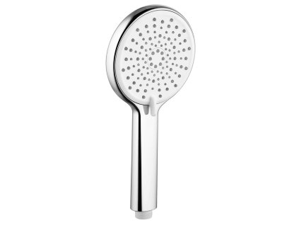 Sapho Ruční masážní sprcha, 3 režimy sprchování + režim oplach, silikon trysky, průměr 120mm, ABS/chrom 1204-51