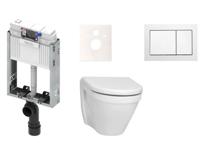 Tece Cenově zvýhodněný závěsný WC set TECE k zazdění + WC Vitra S50 KMPLS50T