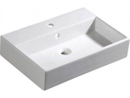 Isvea PURITY keramické umyvadlo 60x42cm, bílá 10PL50060