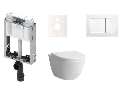Tece Cenově zvýhodněný závěsný WC set TECE k zazdění + WC Laufen Laufen Pro KMPLPROAT