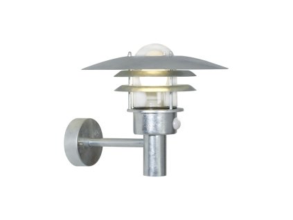Nordlux Lønstrup 32 Sensor (galvanizovaná ocel) Venkovní nástěnná světla s čidlem kov, sklo IP44 71412031