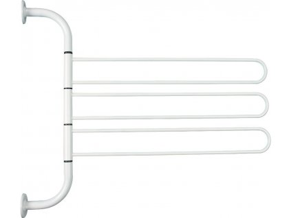 Aqualine WHITE LINE otočný trojsušák, bílá 8002