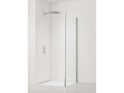 Swiss Aqua Technologies Boční zástěna ke sprchovým dveřím 80 cm SAT TEX SIKOSTENATEXD80