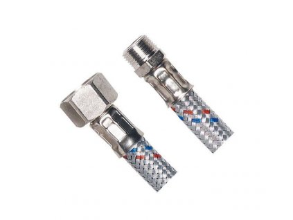Aqualine Flexibilní nerezová hadice FxM 1/2"x1/2", 30cm 33053