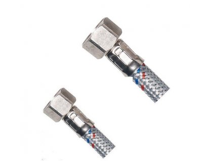 Aqualine Flexibilní nerezová hadice FxF 3/8"x1/2", 120cm 33262