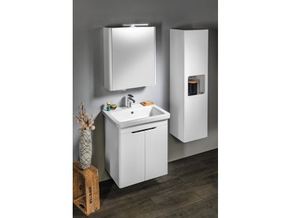 Sapho Koupelnový set ELLA 60, 2x dvířka, bílá KSET-074
