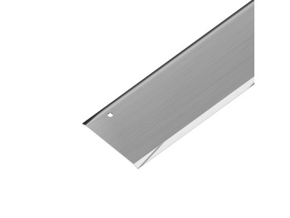 ACARA AP18 přechodová lišta vrtaná, nerez V2A kartáč, tl. 2 mm, 100 mm, 2,5 m AAPEK 100/2/2,5/PR-VR