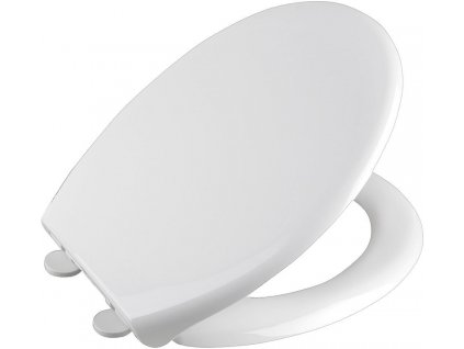 Aqualine SOFIA WC sedátko, Soft Close, Easy Take, bílá BS122
