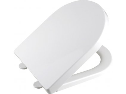 Aqualine DONA WC sedátko, Soft Close, Easy Take, bílá FD121