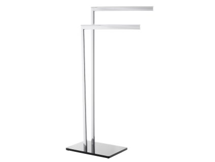Optima Držák ručníků Optima Glass chrom/černá GLASDRZRUC