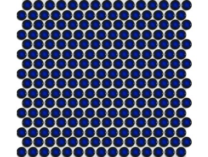 Premium Mosaic Keramická mozaika Premium Mosaic modrá 30x31 cm lesk MOS19DBL