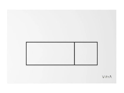 Vitra Ovládací tlačítko VitrA Root Square plast bílá lesk 740-2300