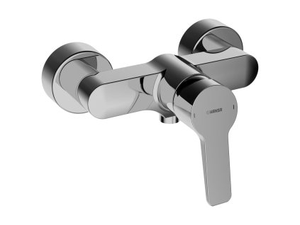 Hansa Sprchová baterie Hansa TWEN bez sprchového setu 150 mm chrom 402501830061
