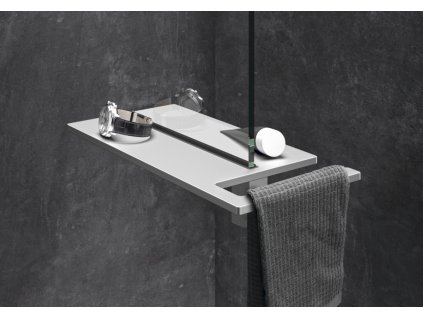 Huppe Polička Hüppe Select+ stříbrná matná SL2401087