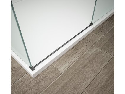 Polysan ESCA přetoková lišta 1200mm, černá mat ES7425