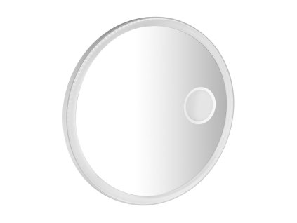 Sapho FLOAT kulaté zrcadlo s LED podsvícením ø 80cm, kosm.zrcátko, senzor, 3500-6500K, bílá, II. jakost
