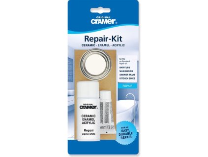REPAIR KIT opravná sada - keramika, smalt a akryl, bílá