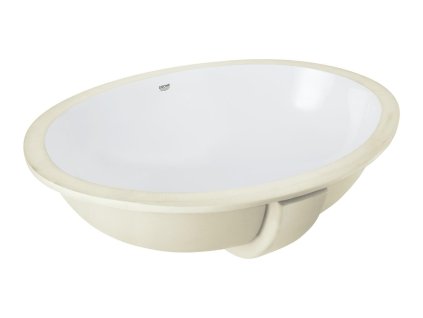 Grohe Zápustné umyvadlo GROHE Bau Ceramic 56x42 cm alpská bílá bez otvoru pro baterii 39423000