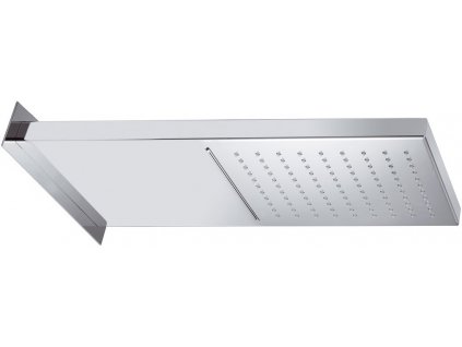 Hlavová sprcha s kaskádou, 500x200x30mm, leštěný nerez