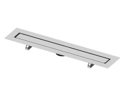 Tece Sprchový žlab Tece Drainline 100 cm nerez lesk pro nalepení dlažby 651000