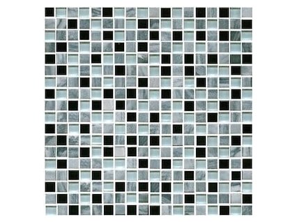 Premium Mosaic Stone Kamenná mozaika Premium Mosaic Stone šedá 30x30 cm mat STMOS15MIX1