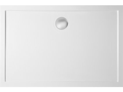 GELCO GALLET sprchová vanička z litého mramoru, obdélník 120x80cm GQ12080