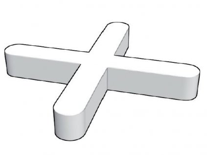 Sapho Plastové křížky do obkladů, 2,5mm, 200ks PK125