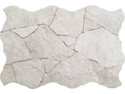 Realonda Dlažba Realonda Flagstone borgona white 44x66 cm mat FLAGBORGWH
